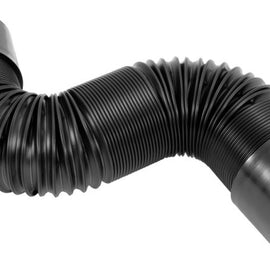 Spectre Air Duct Hose Kit 4in. OD (41in. Ducting / 2 Threaded PVC Couplers) - Black