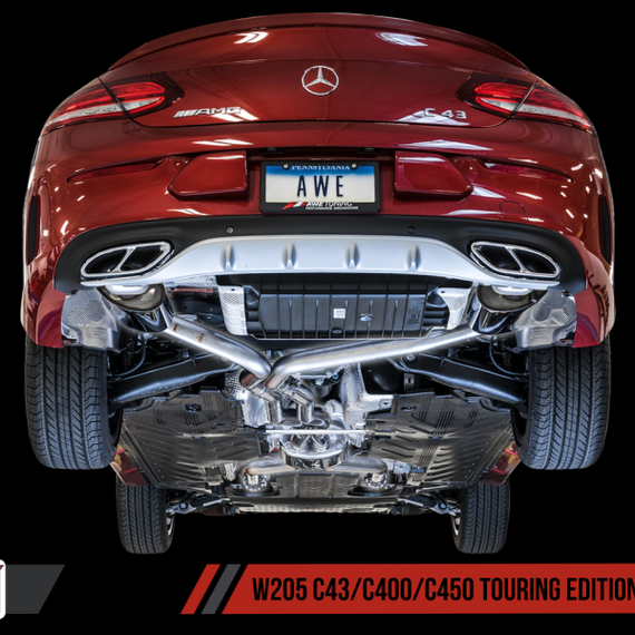 AWE Tuning Mercedes-Benz W205 C450 AMG / C400 Touring Edition Exhaust