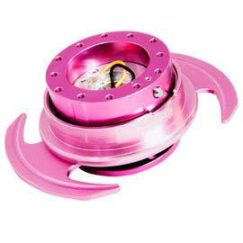 NRG Quick Release Kit Gen 3.0 - Pink Body / Pink Ring w/Handles