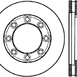 StopTech Slotted & Drilled Sport Brake Rotor