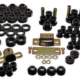 Energy Suspension 80-86 Jeep CJ7 Black Hyper-Flex Master Bushing Set