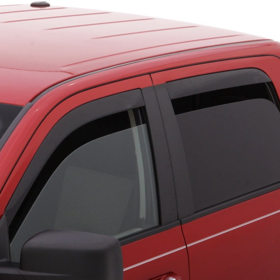 AVS 05-15 Toyota Tacoma Double Cab Ventvisor Low Profile Deflectors 4pc - Smoke