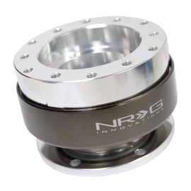 NRG Quick Release Gen 2.0 - Silver Body / Chrome Ring SFI Spec 42.1