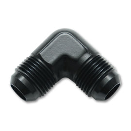 Vibrant -8AN 90deg Flare Union Fitting - Aluminum