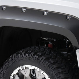 Bushwacker 15-18 GMC Sierra 2500 HD Pocket Style Flares 2pc - Black