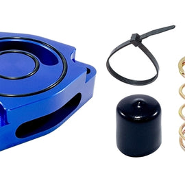 Torque Solution Blow Off BOV Sound Plate (Blue) 11+ Hyundai Veloster Turbo