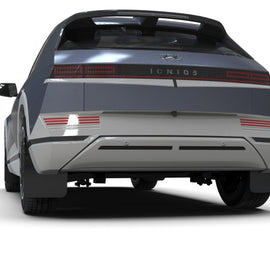 Rally Armor 22-24 Hyundai Ioniq 5 Black Mud Flap w/Metallic Black Logo