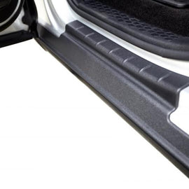 Bushwacker 99-16 Ford F-250 Super Duty Crew Cab Trail Armor Rocker Panel / Sill Plate Cover - Black