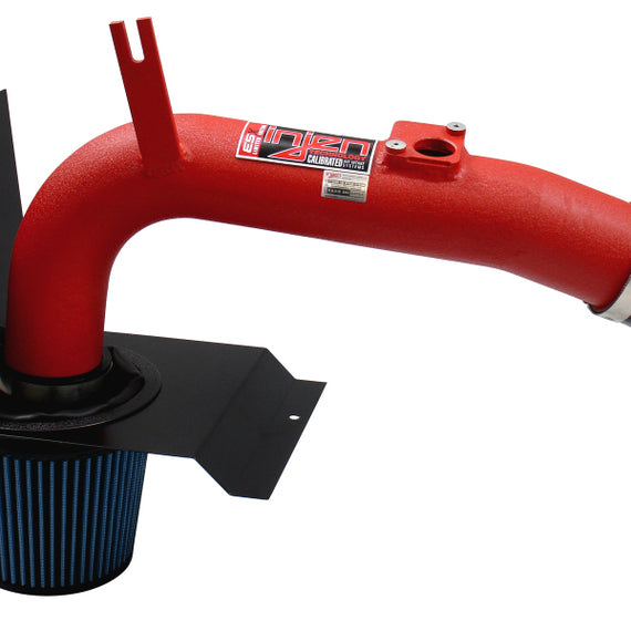 Injen 08-13 Subaru WRX/STi 2.5L (t) Wrinkle Red Cold Air Intake