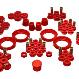 Energy Suspension 92-96 Honda Prelude Red Hyper-Flex Master Bushing Set