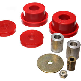 Energy Suspension 08-10 Chrysler Challenger/07-10 Charger RWD Red Rear Diff Mount Bushing Set