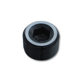 Vibrant 1/2in NPT Socket Pipe Plugs - Aluminum