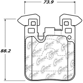 StopTech Street Performance Brake Pads BMW F22 M235i/F30 335i/F32 435i - Rear