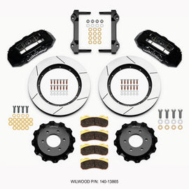 Wilwood TX6R Front Kit 15.50in Black 2010-Up Ford F150 (6 lug)