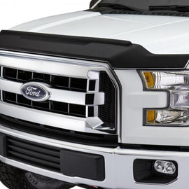 AVS 11-16 Ford F-250 Super Duty Aeroskin II Textured Low Profile Hood Shield - Black