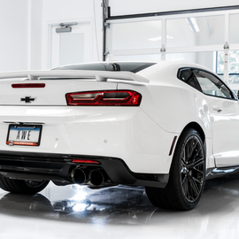 AWE Tuning 16-19 Chevy Camaro SS Non-Res Cat-Back Exhaust - Track Edition (Quad Diamond Black Tips)