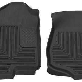 Husky Liners 07-12 GM Silverado/Tahoe/Suburban/Escalade X-Act Contour Black Floor Liners