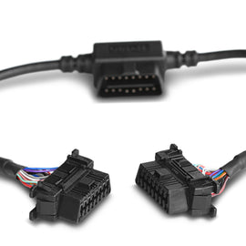 AMP Research PowerStep Plug N Play Pass Thru Harness - Black - Clip In OBD Plug (Ram & Toyota Only)