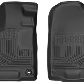 Husky Liners 2016 Honda Pilot WeatherBeater Front Black Floor Liners