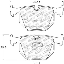 StopTech Performance 01-07 BMW M3 E46 / 00-04 M5 / 04-09 X3 / 00-06 X5 / 1/06-09 Z4 / 9/00-07 330 /
