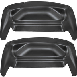 Husky Liners 07-13 Chevy/GMC Silverado/Sierra Black Rear Wheel Well Guards