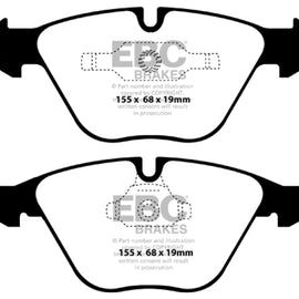 EBC 11+ BMW Z4 3.0 Twin Turbo iS (E89) Yellowstuff Front Brake Pads