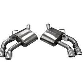 Corsa 16-20 Chevrolet Camaro SS/ZL1 6.2L V8 Polished Xtreme Axle-Back Exhaust (w/ Factory NPP Valve)