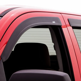 AVS 14-18 Chevy Silverado 1500 Ext. Cab Ventvisor Low Profile Window Deflectors 4pc - Matte Black