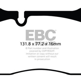EBC Brakes Redstuff Ceramic Brake Pads