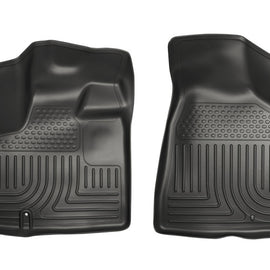 Husky Liners 08-12 Chrysler Town Country/Dodge Grand Caravan WeatherBeater Black Floor Liners