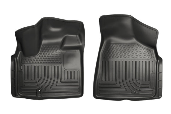 Husky Liners 08-12 Chrysler Town Country/Dodge Grand Caravan WeatherBeater Black Floor Liners