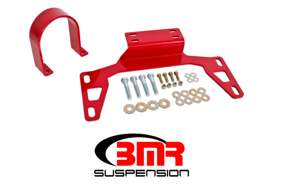 BMR 11-14 S197 Mustang Front Driveshaft Safety Loop - Red