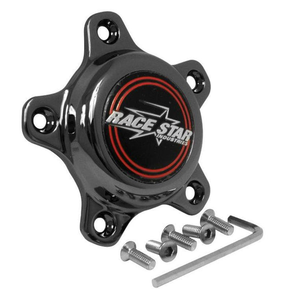 Race Star 5 Lug Cap Short Plastic Dark Star (incl. Medallion & Screws)