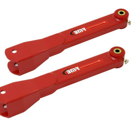 BMR 10-15 5th Gen Camaro Non-Adj. Rear Trailing Arms (Polyurethane) - Red