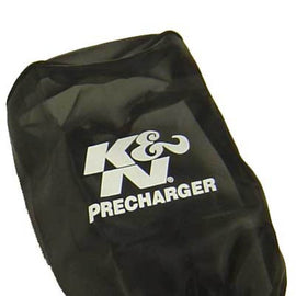 K&N Precharger Air Filter Wrap - Round Straight - Black - 3.5in ID x 6in H