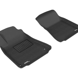 3D MAXpider 2006-2013 Lexus IS Kagu 1st Row Floormat - Black