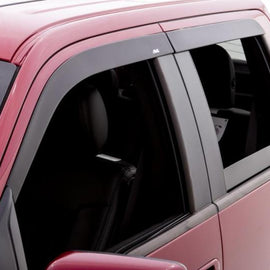 AVS 07-18 Toyota Tundra Crewmax Ventvisor Low Profile Window Deflectors 4pc - Matte Black