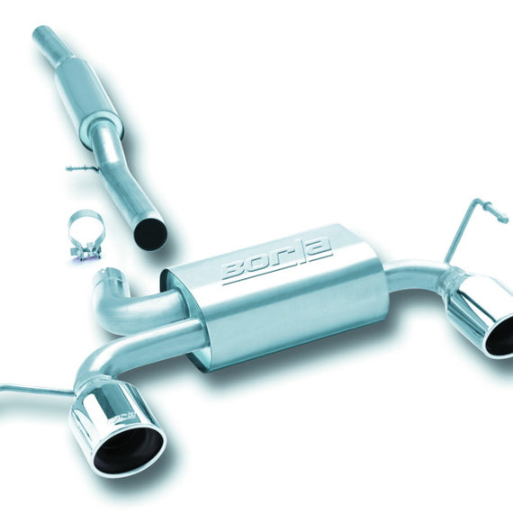 Borla 01-06 Audi TT Quattro 1.8T 225HP MT AWD 2dr Single Split Rear Exit SS Catback Exhaust