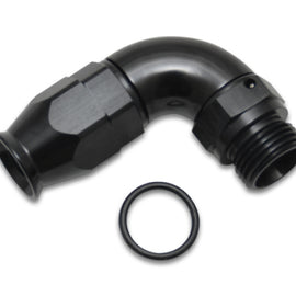 Vibrant -10AN 90 Degree Elbow Hose End Fitting for PTFE Lined Hose