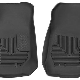 Husky Liners 2007-2014 Jeep Wrangler (2Dr/4Dr Unlimited) X-Act Contour Black Front Floor Liners