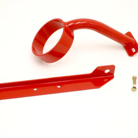 BMR 05-10 S197 Mustang Front Driveshaft Safety Loop - Red