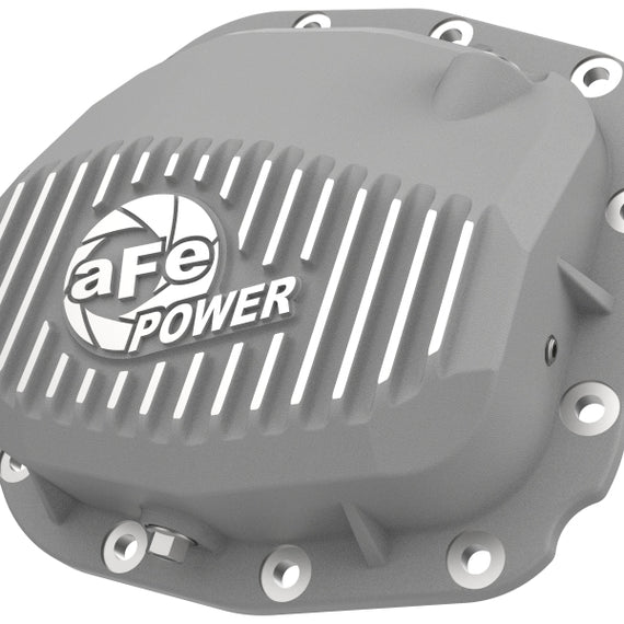 aFe Street Series Rear Differential Cover Raw w/ Fins 15-19 Ford F-150 (w/ Super 8.8 Rear Axles)