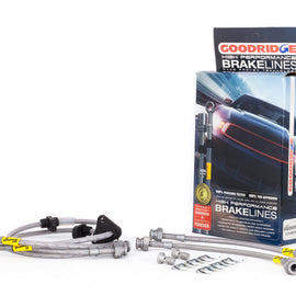 Goodridge 92-95 Honda Civic All Models w/ Rear Drum / 93-00 Del Sol Rear Drum SS Brake Lines