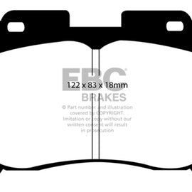EBC 93-98 Toyota Supra 3.0 Twin Turbo Redstuff Front Brake Pads