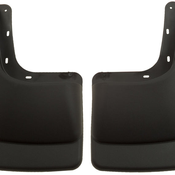 Husky Liners 04-12 Ford F-150/06 Lincoln Mark LT Custom-Molded Rear Mud Guards (w/Flares/Run. Board)