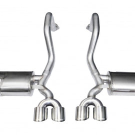 Corsa 1997-2004 Chevrolet Corvette C5 Z06 5.7L V8 Polished Xtreme Axle-Back Exhaust