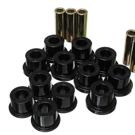 Energy Suspension Rear Leaf Spring Bushings - Black