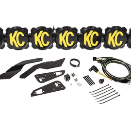 KC HiLiTES Can-Am X3 45in. Pro6 Gravity LED 7-Light 140w Combo Beam Overhead Light Bar System