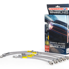 Goodridge 8/84-7/87 Toyota Corolla GTS Stainless Steel Brake Line Kit