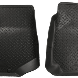 Husky Liners 02-08 GM Trailblazer/Bravada/Envoy/05-08 Saab 9-7X Classic Style Black Floor Liners